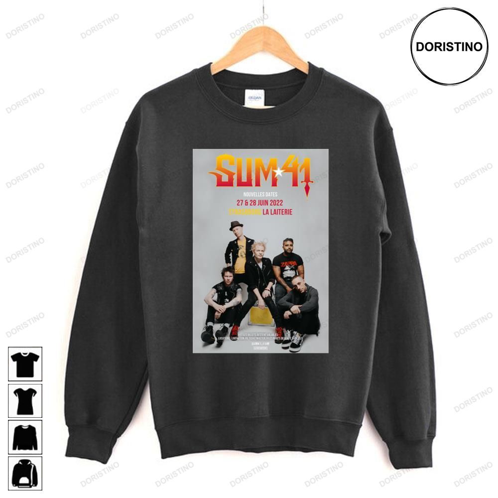 Nouvelles Dates Sum 41 Limited Edition T-shirts